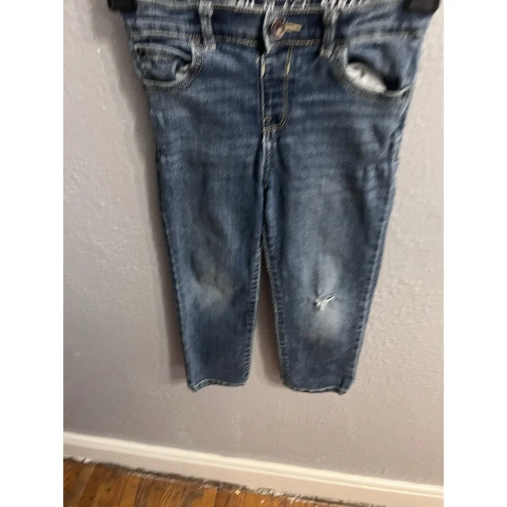 Childrens Place‎ Straight Leg Jeans Toddler Size 5T Adjustable Waist Girls
